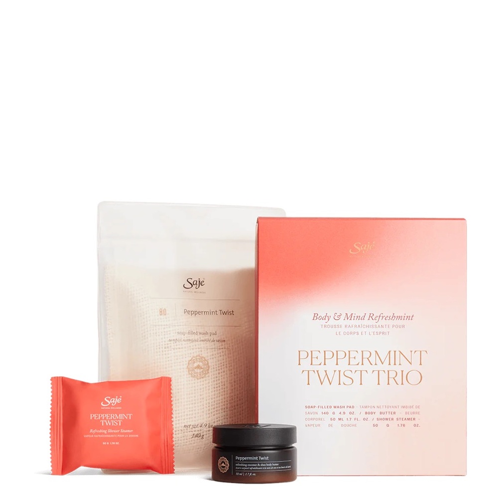 Saje Peppermint Twist Trio Set - Pink